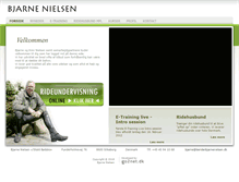 Tablet Screenshot of beriderbjarnenielsen.dk